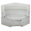 Lippert Components Inc Lci 32X32 Sq Corner White (Wsl) 674632