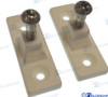 Recambios Marinos Deck Hinge Plate Nyl Wht (2Pk) Gs72239
