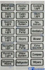 Recambios Marinos Stickers Label White Gs41465