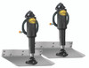 Lenco 9inx9in Standard Mount Trim Tab Kit 12v Requires Switch