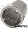 Recambios Marinos Anode Radice Hex Shaft 100 Ten00409E
