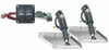 Lenco 12inx12in Edge Mount Trim tab Kit 12v with Double Rocker Switch