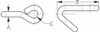 Sea-Dog Line Ss Reefing Hook 3/8" 195320-1