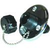T.H. Marine Washdown Fitting-Chr Flange Wd-1Cp-Dp