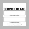 Rj Business Forms Service Tags (100/Pk)