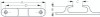 Sea-Dog Line Ss Straight Chock 5" 060200-1