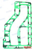 Recambios Marinos Gasket Exhaust Inner Rec676-41112-A0