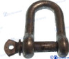Recambios Marinos Dee Shackle Hot D. Galv. 20Mm Gs71257