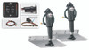 Lenco 12inx12in Standard Mount Trim tab Kit 12v with LED Integrated Switch
