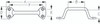 Sea-Dog Line Chrm Znc Lift Handle 6" 224260-1