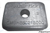 Recambios Marinos Aluminium Anode Cm3H6-60218-000A