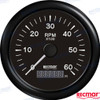 Recambios Marinos Tach 10/100 - 0/6000 Rpm Blk Recky07205