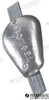 Recambios Marinos Anode Weld On Drop 0.860 Kg Ten00351Al