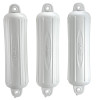 Attwood Marine 5" Fender Pack Of 3-White 93553P2