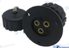Recambios Marinos Deck Connector Nylon 3P Gs11031