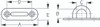 Sea-Dog Line Ss Oblong Eye Plate 3-1 /8" 089703-1