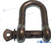 Recambios Marinos Dee Shackle Hot D. Galv. 12Mm Gs71253