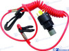 Recambios Marinos Kill Switch W/Coil Lanyard Gs11290