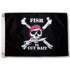 Lippert Components Inc Pirate Fish Or Cut 24X36 Flag 2020199321