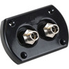 Uflex Usa Blk Dual Bulkhd Kit W/Fittings R9B