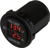 Sea-Dog Line Rnd V 6V-30V/Amp 0A-10A Mtr 421625-1