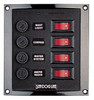 Sea-Dog Line Ny Swch Panel Vertical 4- Swch 424010-1