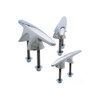 Attwood Marine 10" Offset Cleat Formula 66064Fv1
