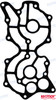 Recambios Marinos Valvecover Gasket Rec663-11193-00