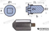 Recambios Marinos Rod For Cooler Volvo Ten00716