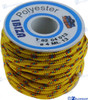Recambios Marinos Poly Braided Rope 25 Mm Yw Gs60151