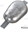 Recambios Marinos Anode Weld On Drop 2 Kg Ten00353Al
