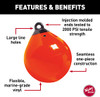 Lippert Components Inc Tuff End Buoy 9" Orng 2020108087