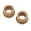 Whitecap Teak Finger Pull - 5\/8" Barrel Length - 2 Pack [60145-A]