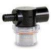 Shurflo by Pentair Twist-On Water Strainer - 1\/2" Barb Inlet - Clear Bowl [255-323]