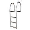 Dock Edge Fixed Eco - Weld Free Aluminum 3-Step Dock Ladder [DE2073-F]