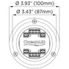 OceanLED Sport S3124s Underwater LED Light - Ultra White\/Midnight Blue [012103BW]