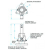 GROCO 3\/4" Bronze Tri-Flanged Ball Valve\/Seacock [FBV-750]