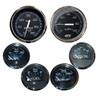 Faria Chesapeake Black w\/Stainless Steel Bezel Boxed Set of 6 - Speed, Tach, Fuel Level, Voltmeter, Water Temperature  Oil PSI - Inboard Motors  [KTF064]