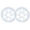 Fusion EL-X651SPW 6.5" Sports Grill Covers - White f\/ EL Series Speakers [010-12789-00]