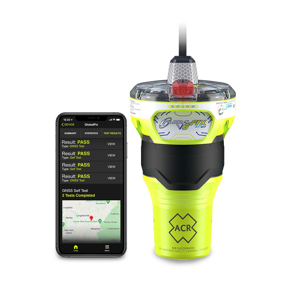 ACR GlobalFix V6 EPIRB Catagory I w\/Return Link Service  Near Field Communication [2853]