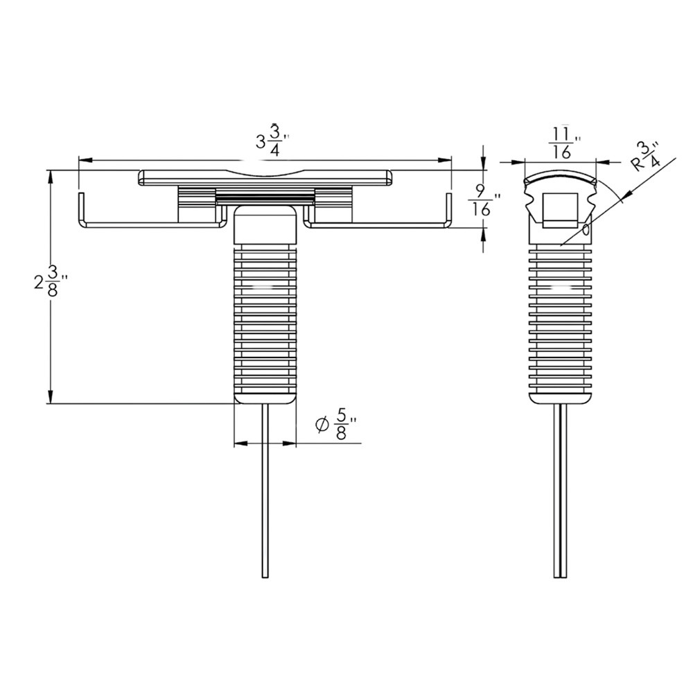 TACO Rub Rail Mounted LED Nav Light Set f\/SuproFlex Only [F38-9960]