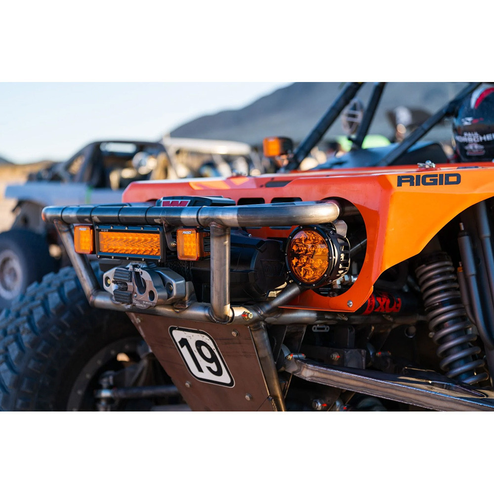 RIGID Industries 360 Series 6" Spot w\/Amber Pro Lens - Pair [36210]