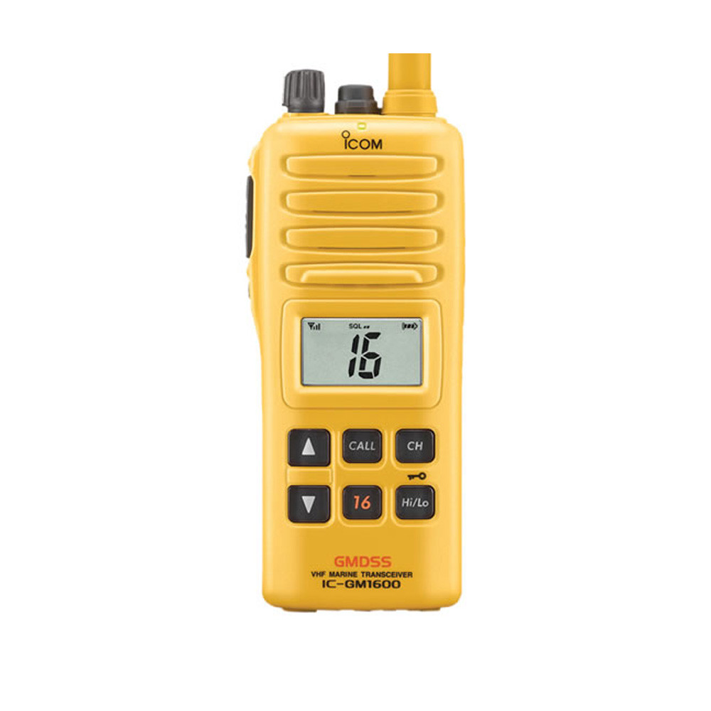 Icom IC-GMDSS VHF Handheld w\/BP-234 Battery  Charger [GM1600DU 71 USA]