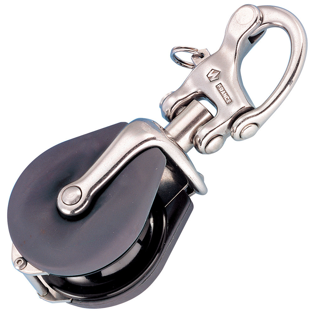 Wichard Snatch Block w\/Snap Shackle - Max Rope Size 12mm (15\/32") [34500W]