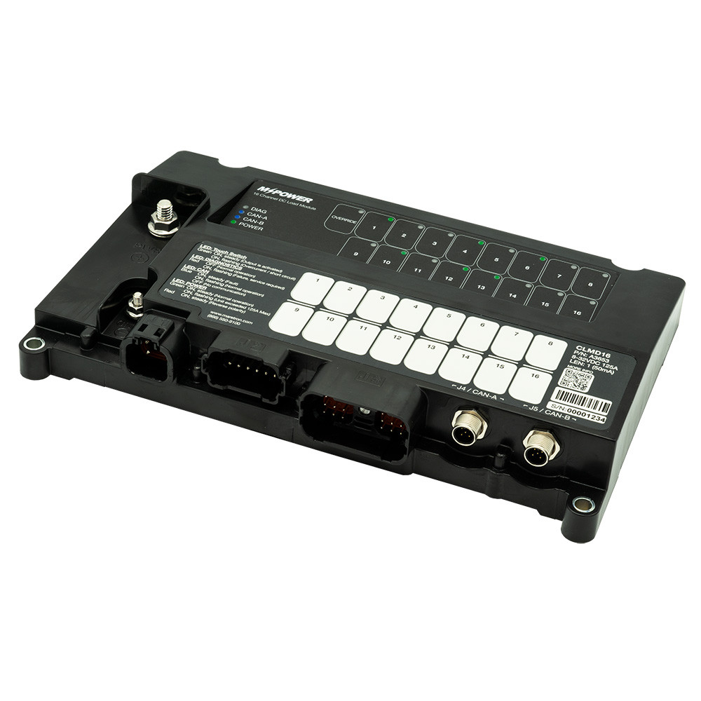 Maretron MPower 16-Channel DC Load Controller Module w\/NMEA 2K w\/o Connectors [CLMD16]