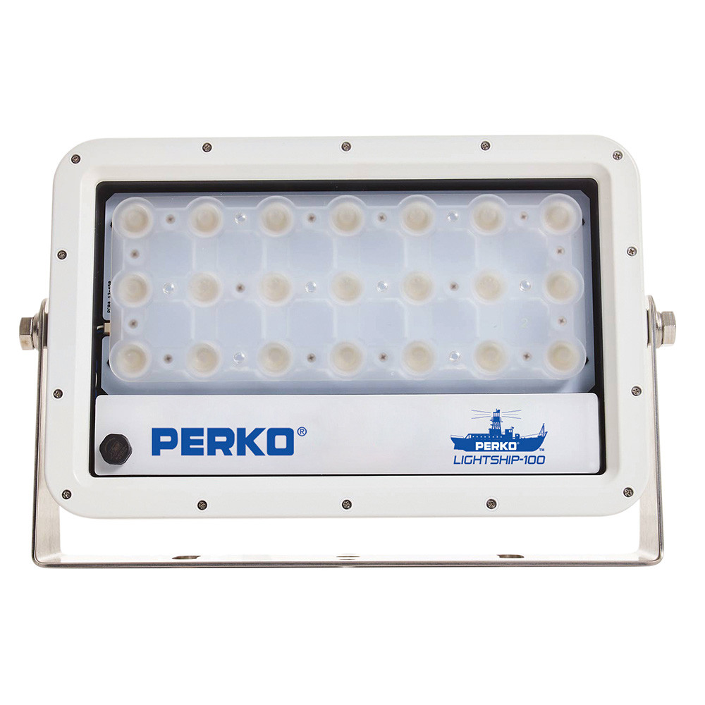 Perko Lightship 100 LED High Performance Spotlight - 12\/24V - White [1643100S0W]