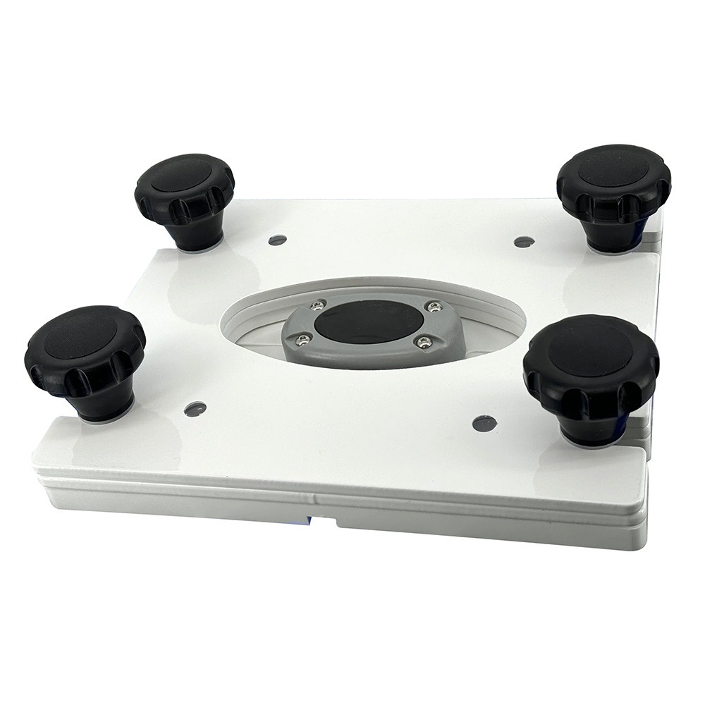 Seaview Removable Base f\/Pedestal Mounts w\/7x7 Base Plate - White [PMRB7]