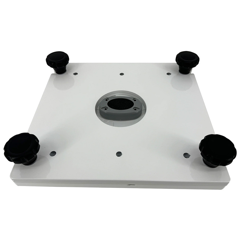 Seaview Removable Base f\/Pedestal Mounts w\/10x10 Base Plate - White [PMRB10]