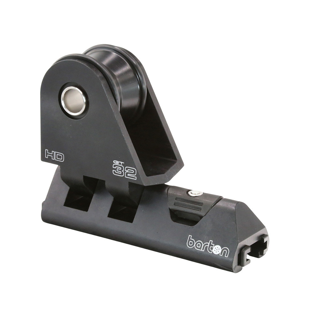 Barton 32mm HD Pin Genoa Car Heavy Duty w\/Plunger Stop - Black [32101HDB]
