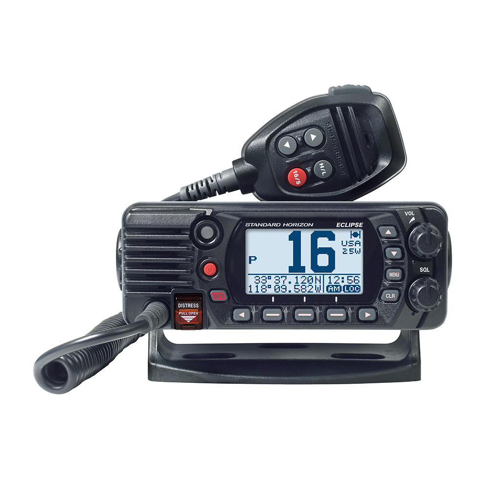 Standard Horizon GX1410GB Eclipse Series 25W Fixed Mount VHF\/GPS - Black [GX1410GB]